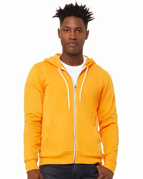 Unisex Sponge Fleece Full-Zip Hoodie Sweatshirt - Image 17