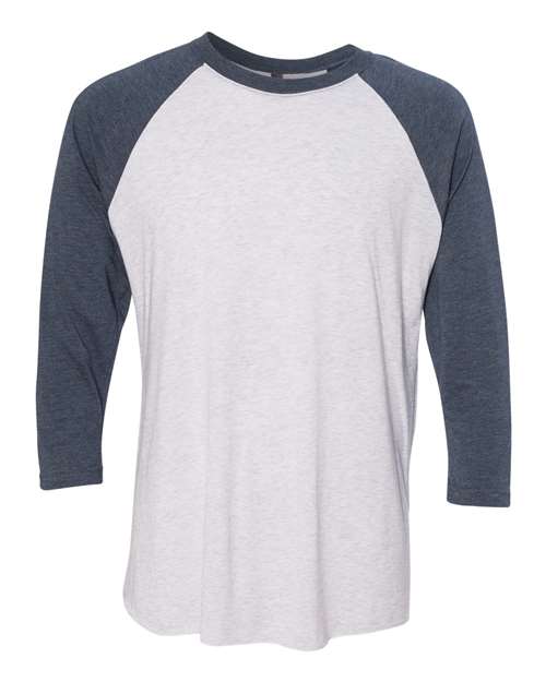 Unisex Triblend Three-Quarter Raglan T-Shirt - Image 4