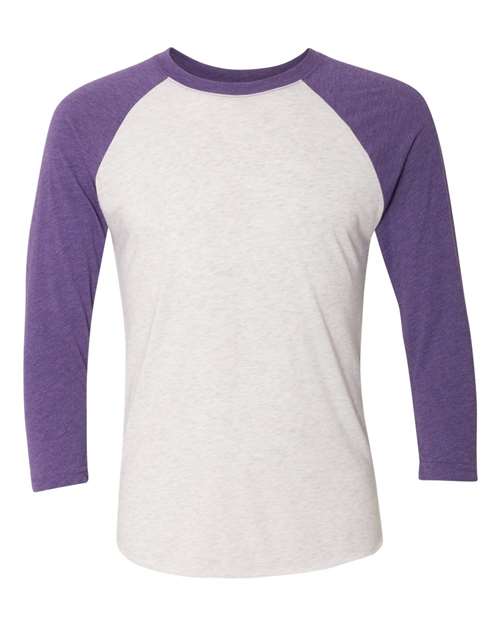 Unisex Triblend Three-Quarter Raglan T-Shirt - Image 7