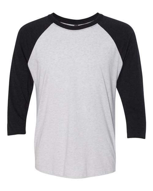 Unisex Triblend Three-Quarter Raglan T-Shirt - Image 9