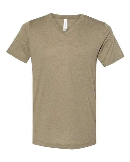 Unisex Triblend V-Neck Tee - Image 19