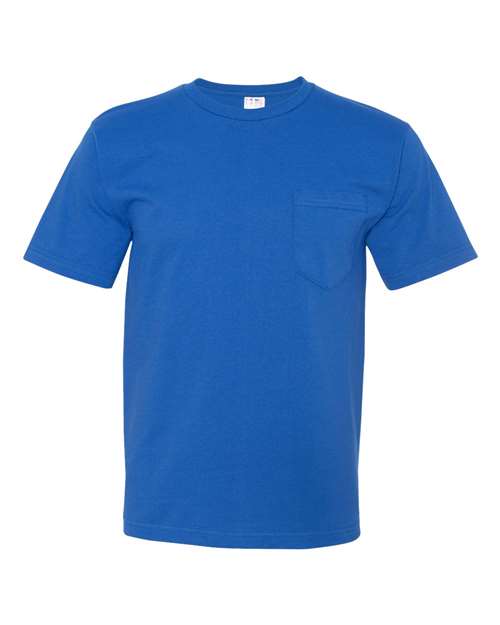 Unisex USA-Made Midweight Pocket T-Shirt - Image 7