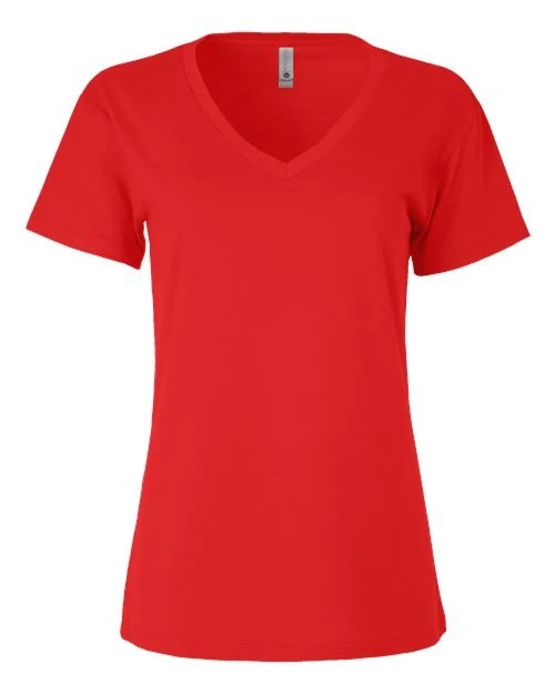 Women’s Cotton V-Neck T-Shirt - Image 3