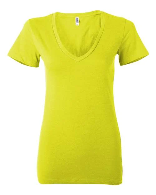 Women’s Jersey Deep V-Neck Tee - Image 11