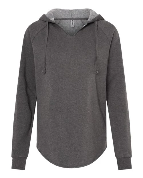 Women’s Lightweight California Wave Wash Hooded Sweatshirt - Image 9