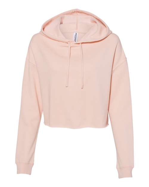Women’s Lightweight Crop Hooded Sweatshirt - Image 3