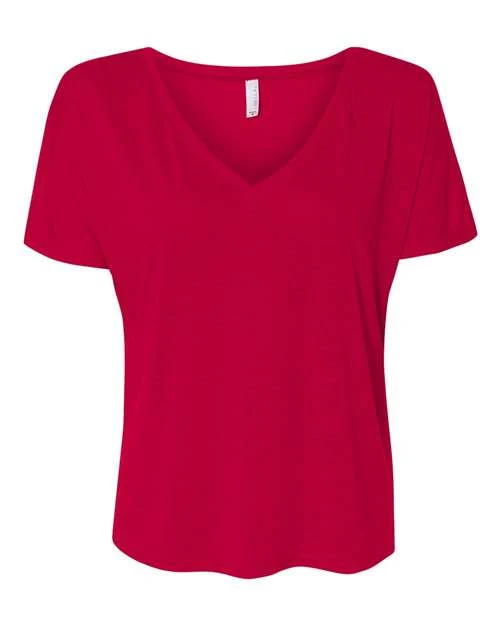 Women’s Slouchy V-Neck Tee - Image 17