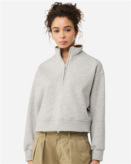 Women's 10 oz. Heavyweight Half-Zip Pullover - Image 5