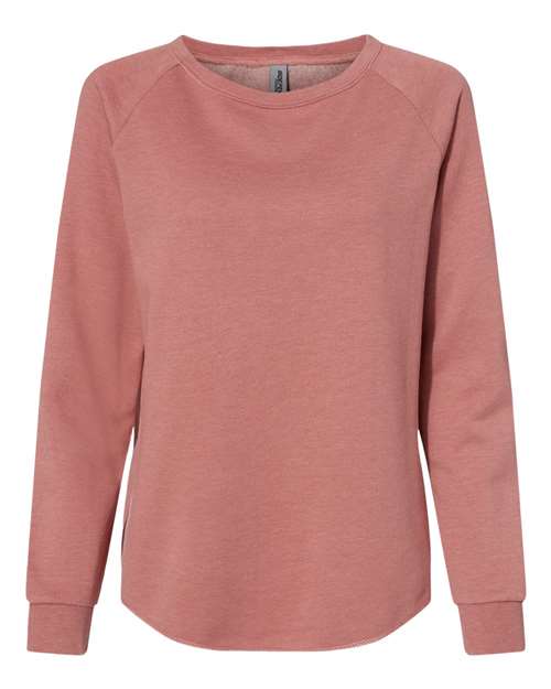 Women's California Wave Wash Crewneck Sweatshirt - Image 4
