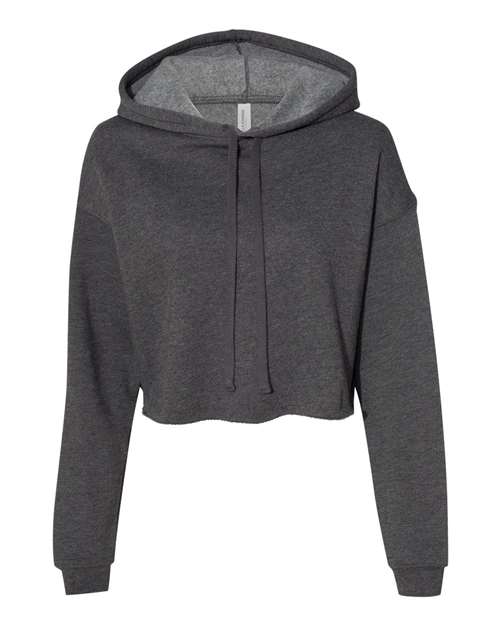 Women's Crop Fleece Hoodie Sweatshirt - Image 4