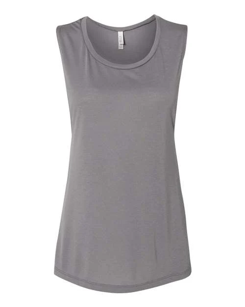 Women's Flowy Scoop Muscle Tank - Image 29