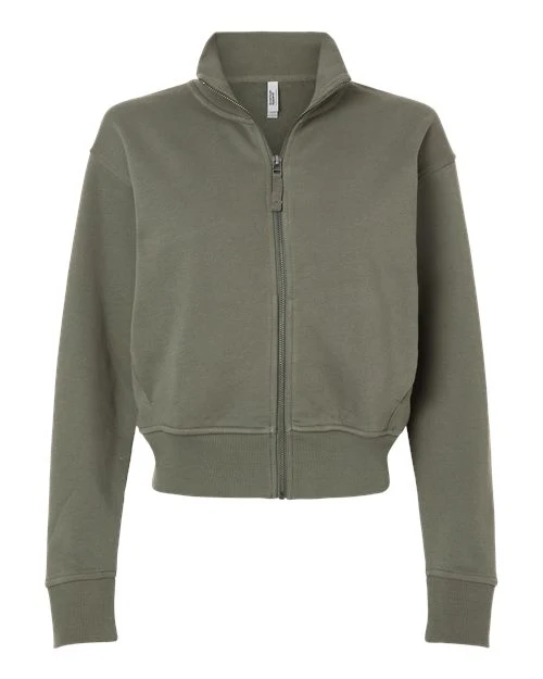 Women's French Terry Full-Zip Jacket - Image 3