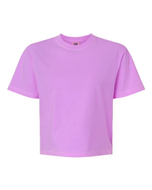 Women's Garment-Dyed Heavyweight Boxy T-Shirt - Image 8