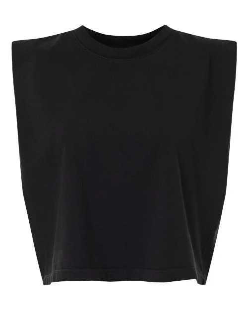 Women's Garment-Dyed Heavyweight Muscle Tee - Image 8