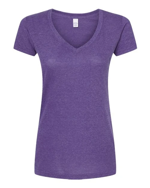 Women's Poly-Rich V-Neck T-Shirt - Image 3