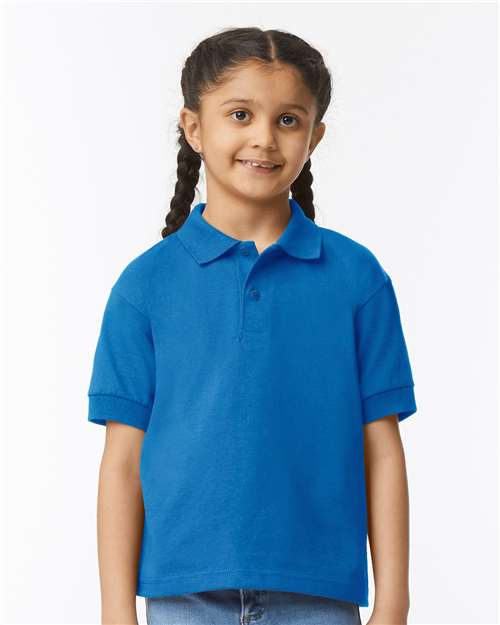 Youth DryBlend® Jersey Polo - Image 9