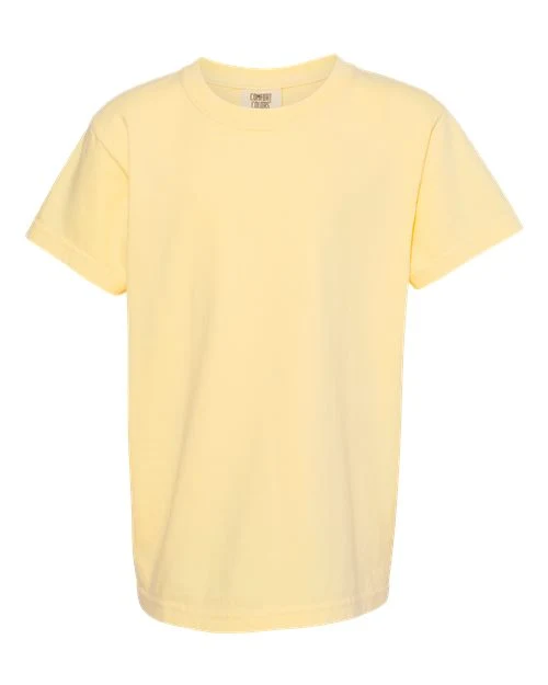 Youth Garment-Dyed Heavyweight T-Shirt - Image 4