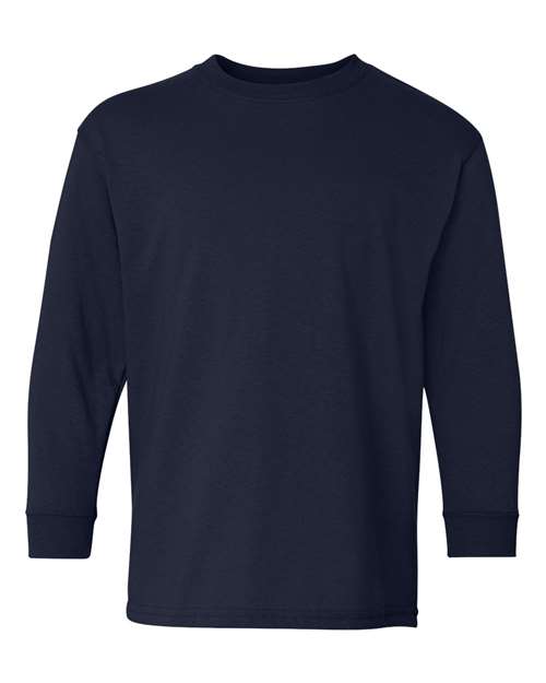Youth Heavy Cotton™ Long Sleeve T-Shirt - Image 7